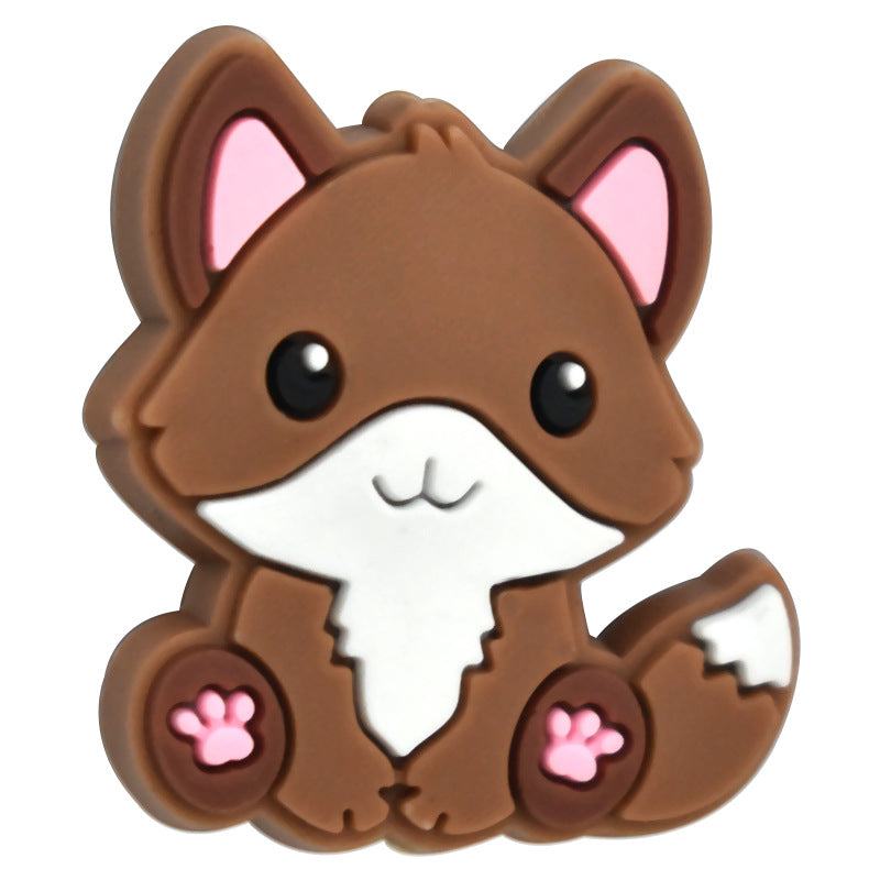 Cute Animal Series Silicone Focal Beads Silicone Focal Beads