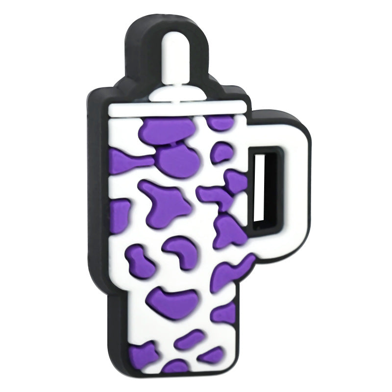 Halloween Drink Cup Series Silicone Focal Beads
