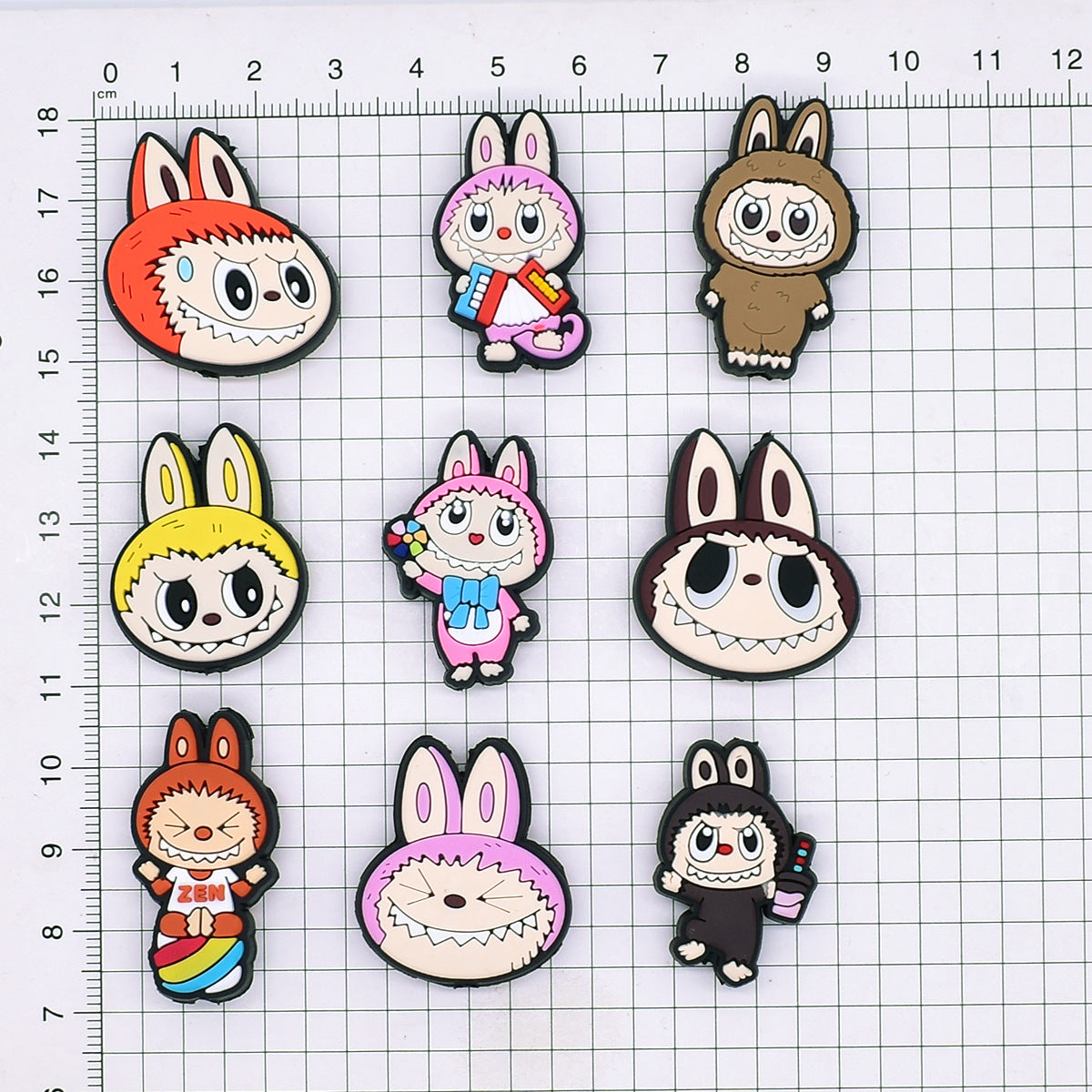Cartoon Brala Series Silicone Focal Beads