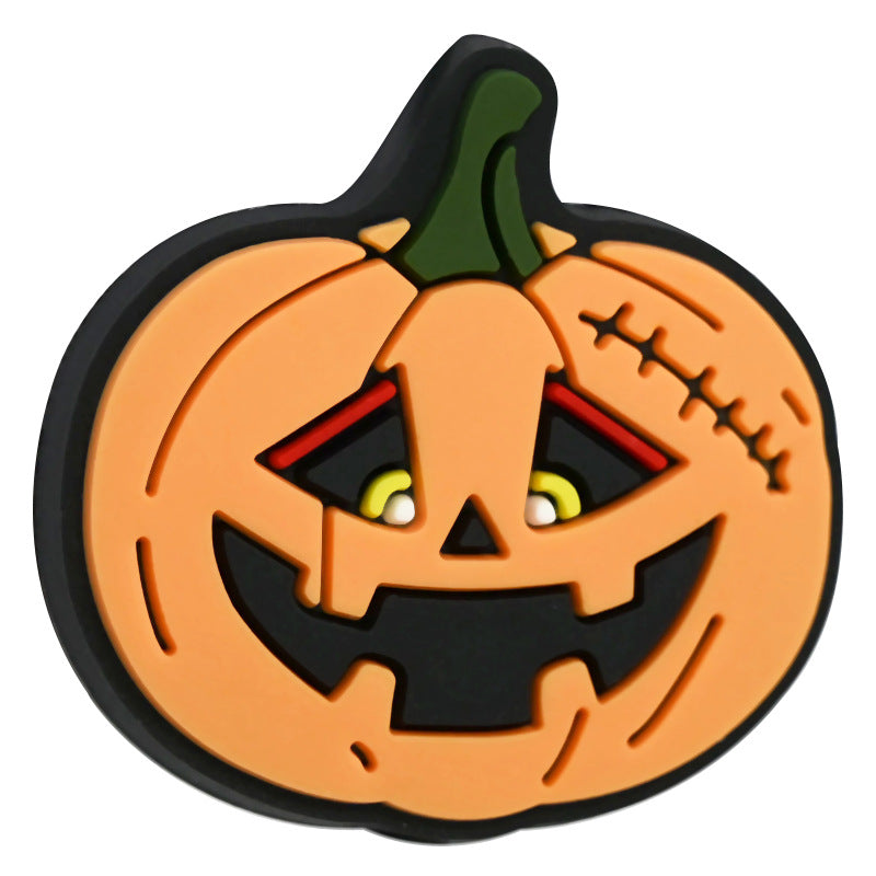 Halloween Pumpkin Series Silicone Focal Beads