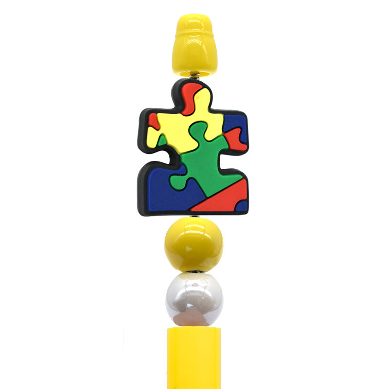 Creative Stationery Puzzle Series Silicone Focus Beads Silicone Focus Beads