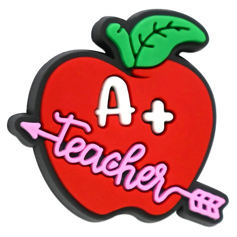 Back-to-School Student Stationery Series Silicone Focal Beads
