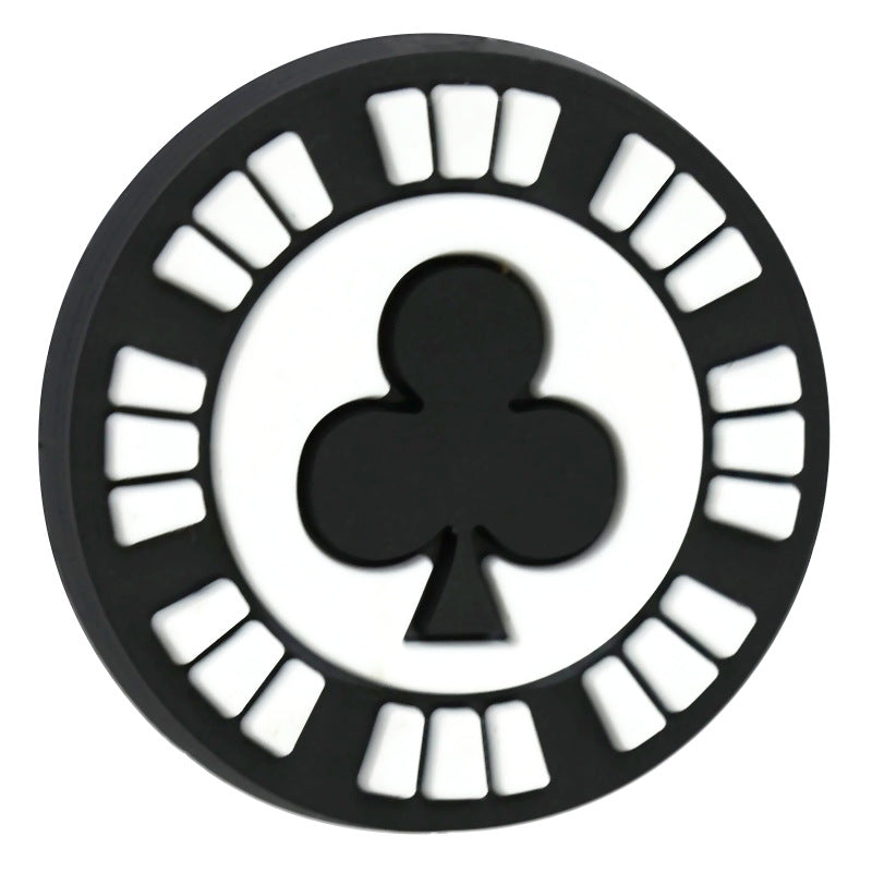 Playing Card Series Silicone Focal Beads