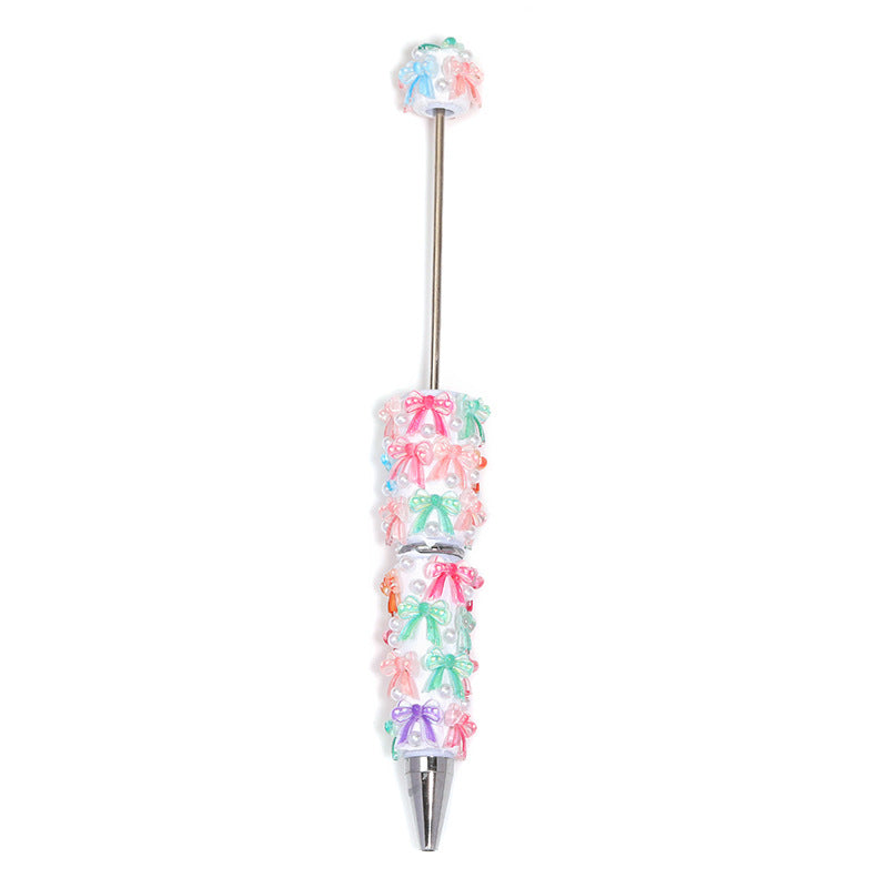 Colorful Bow Tie Beadable Pen