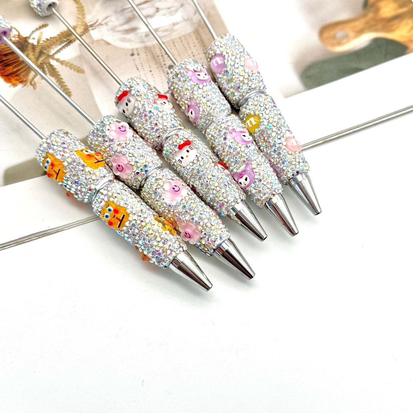New Cartoon Full Diamond Beaded Pen