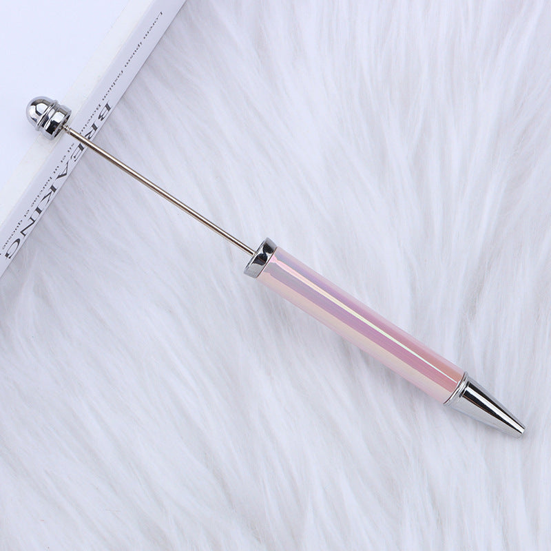 Colorful Electroplated Beaded Pen