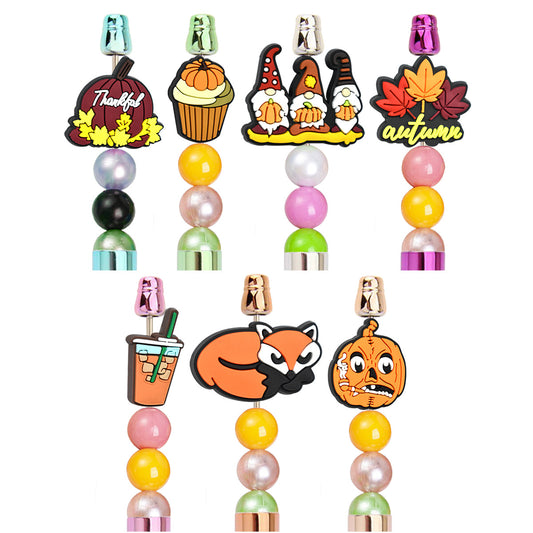 Orange Series Silicone Focal Beads