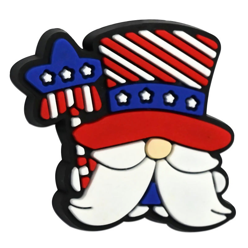 Independence Day Series Silicone Focus Beads Silicone Focus Beads