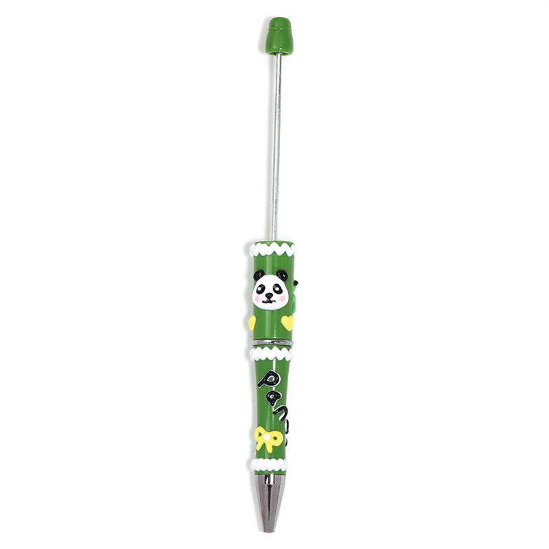 Colorful Cartoon Hand-painted Beaded Pen