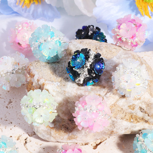 Alloy Flower Beads