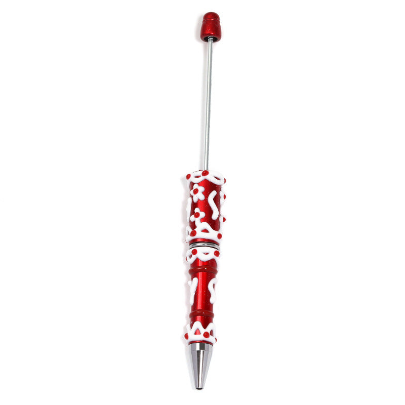 Hand-Painted Beaded Pen