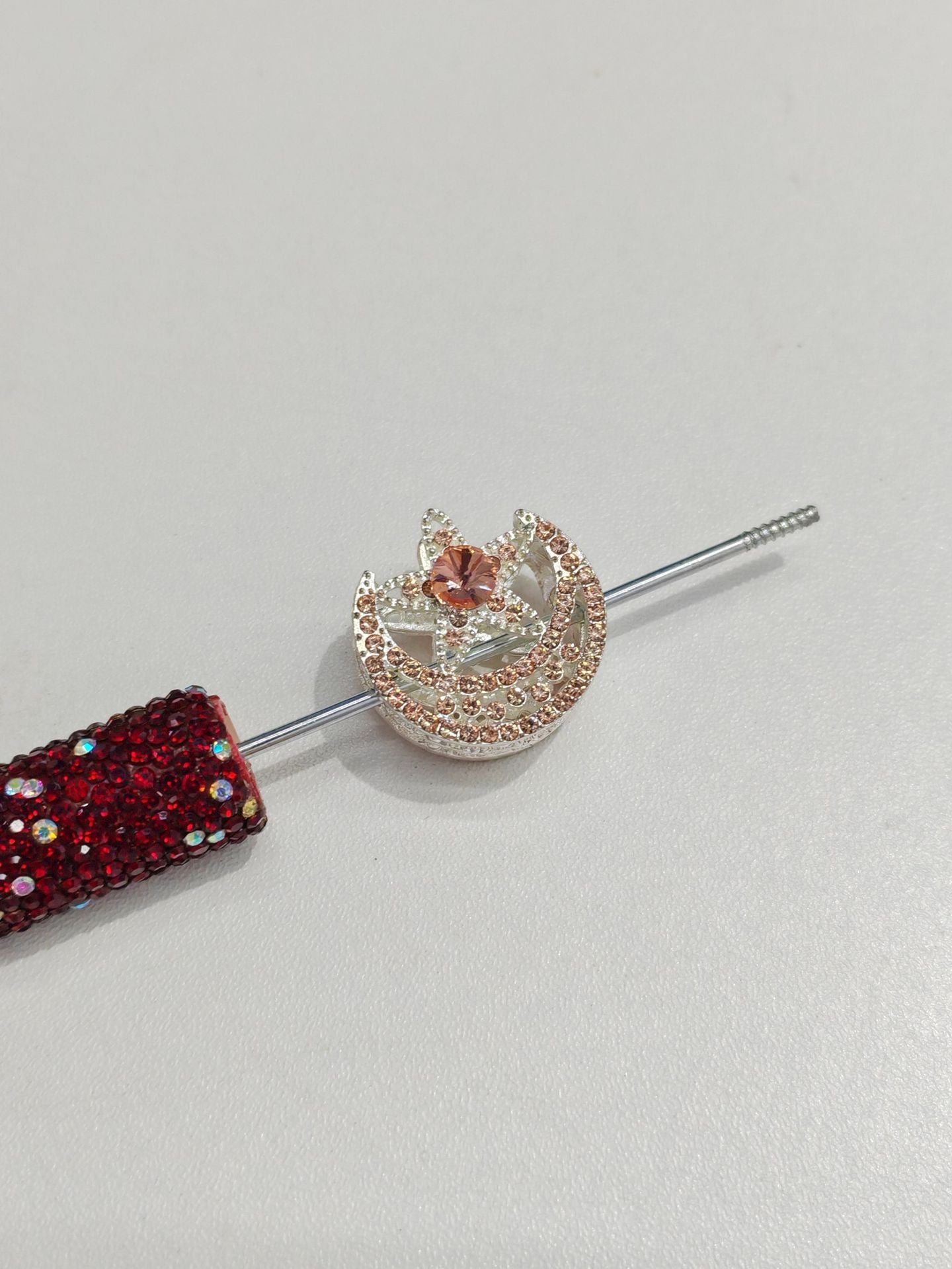 Hollow Star Moon Alloy Beads