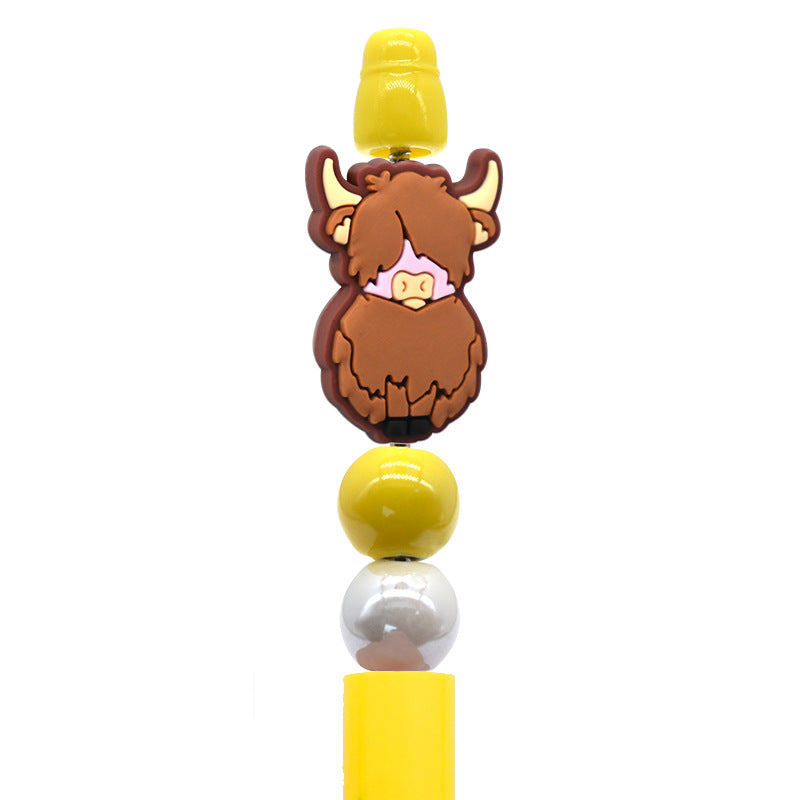 Cartoon Animal Series Silicone Focus Beads Silicone Focus Beads