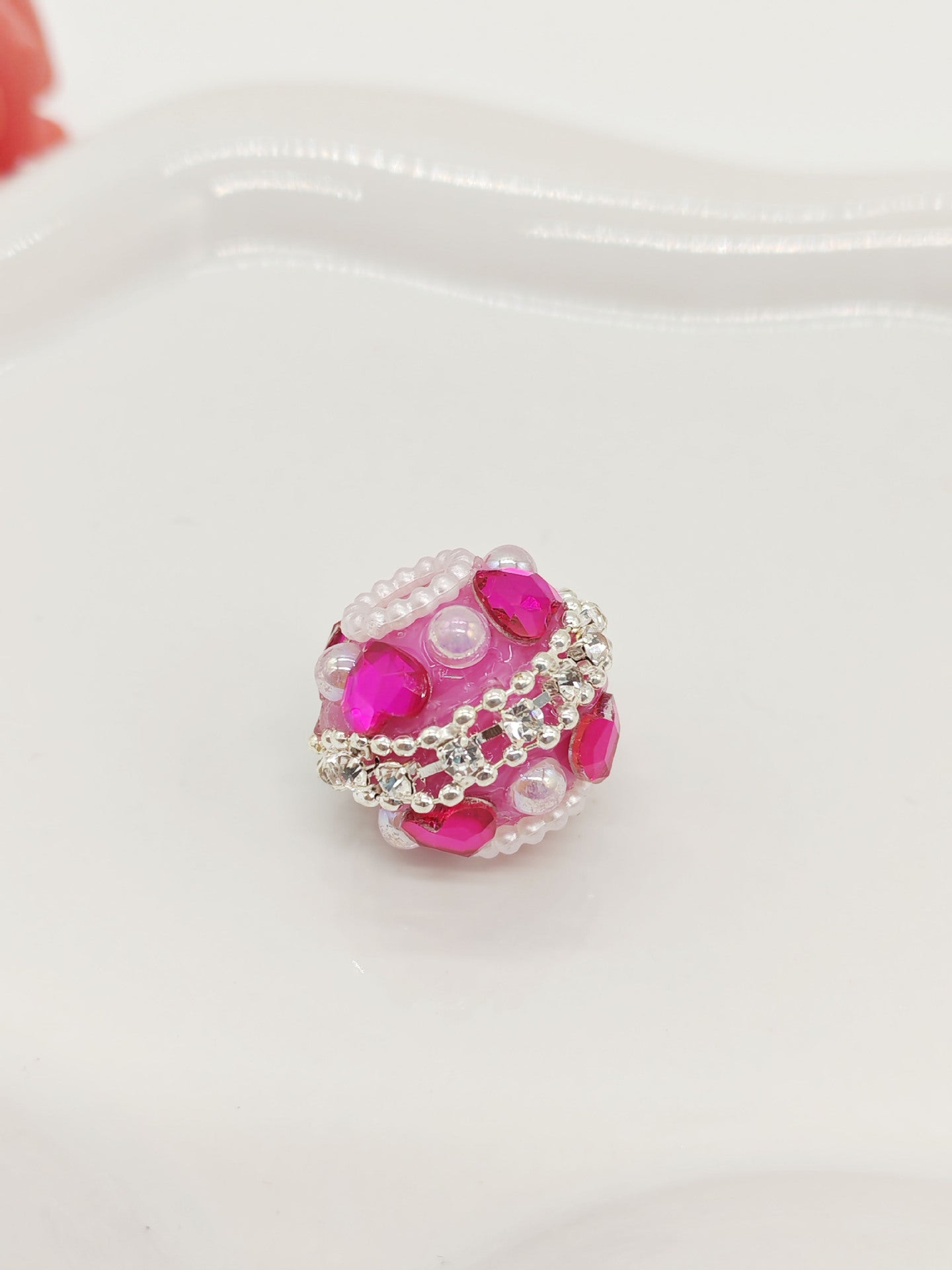 Acrylic Chain Fancy Beads