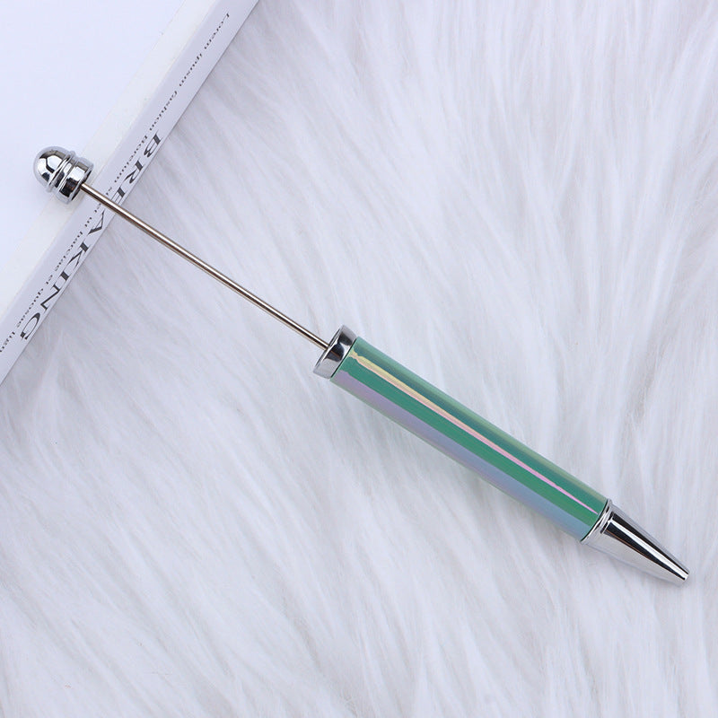 Colorful Electroplated Beaded Pen
