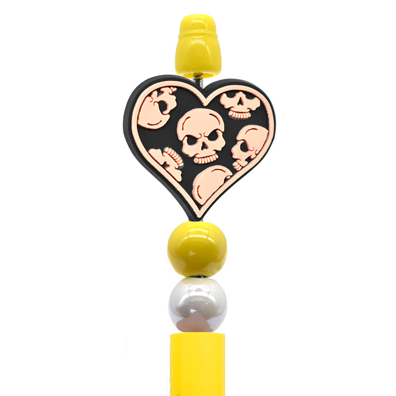 Halloween Cartoon Series Silicone Focus Beads Silicone Focus Beads