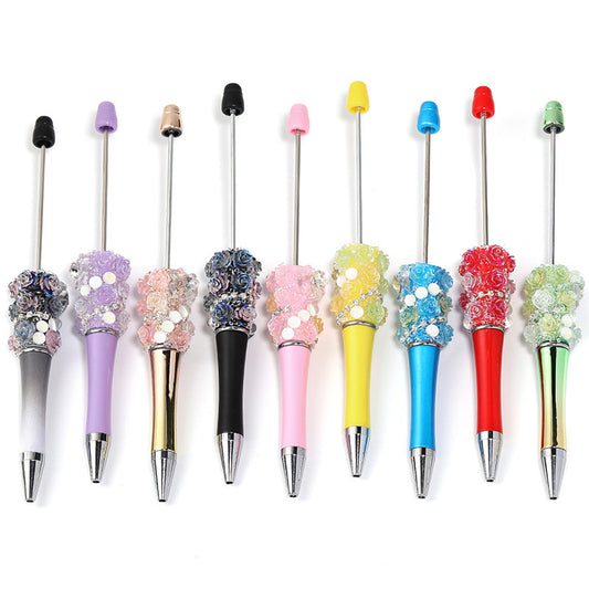 Floral Beaded Pen