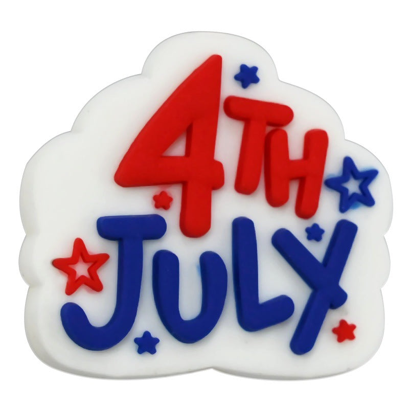 Independence Day Series Silicone Focus Beads Silicone Focus Beads