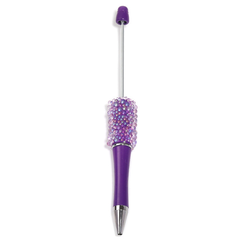 Beaded Pen Thin and Glittering Colorful Rhinestone Pen