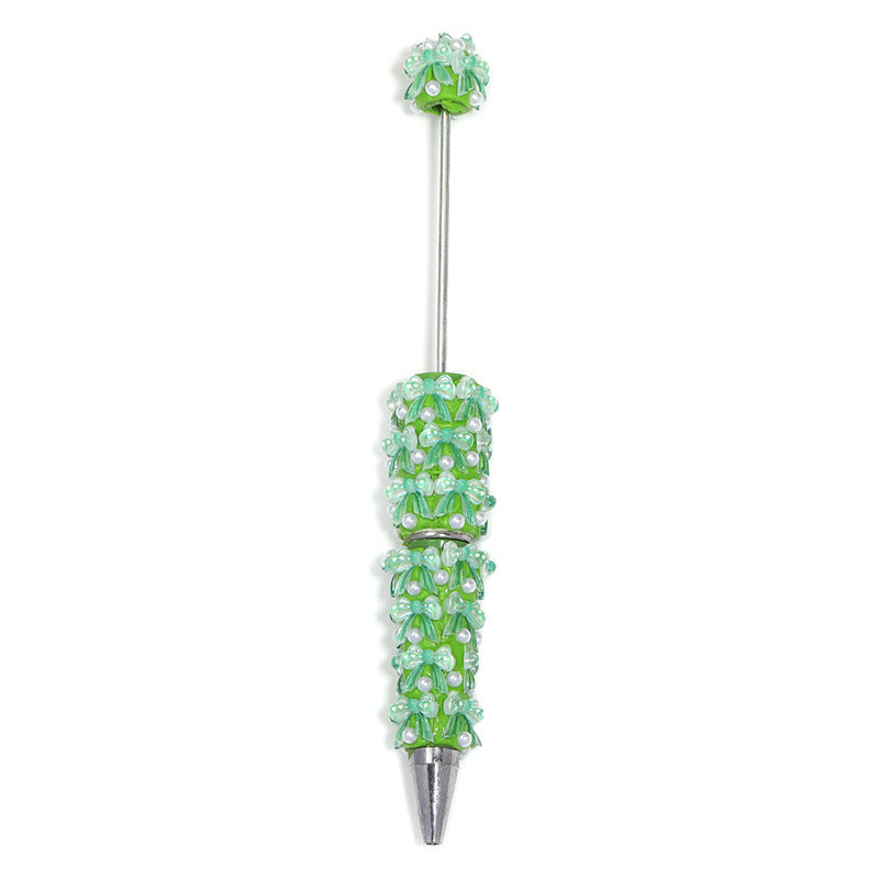 Colorful Bow Tie Beadable Pen