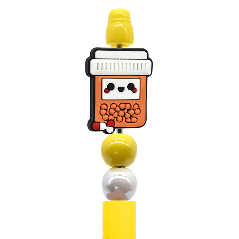 Cute Cartoon Medical Series Silicone Focus Beads Silicone Focus Beads