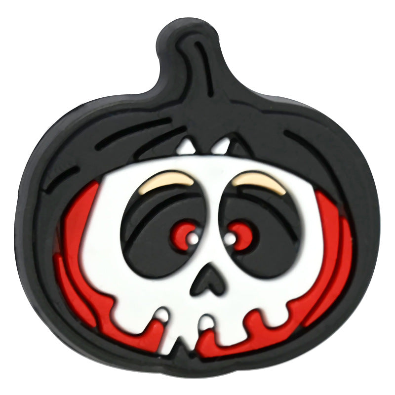 Halloween Pumpkin Series Silicone Focal Beads