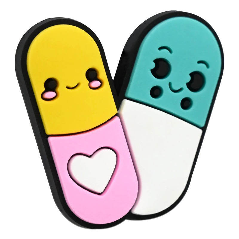 Cartoon Doctor Nurse Series Silicone Focus Beads Silicone Focus Beads