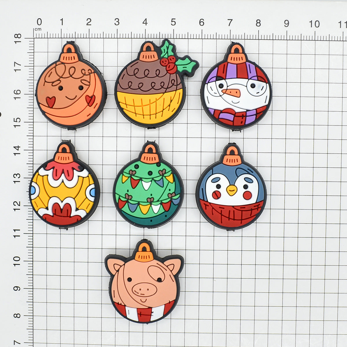 Christmas Series Silicone Focal Beads