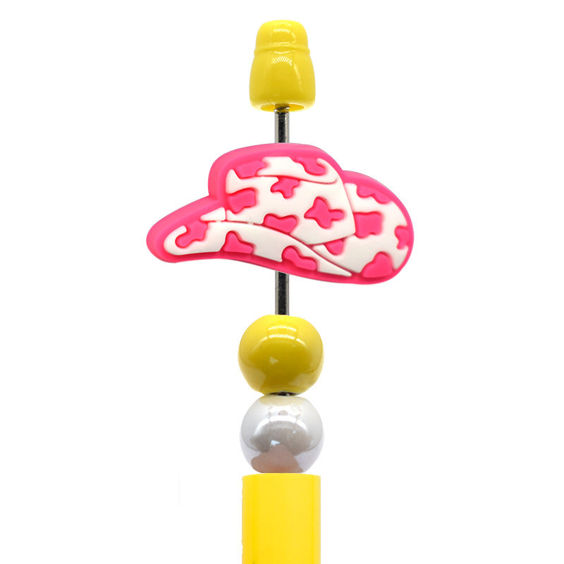Cute cartoon silicone focal beads