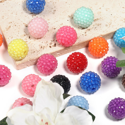 20mm Resin Full Drill Through Hole Drill Ball