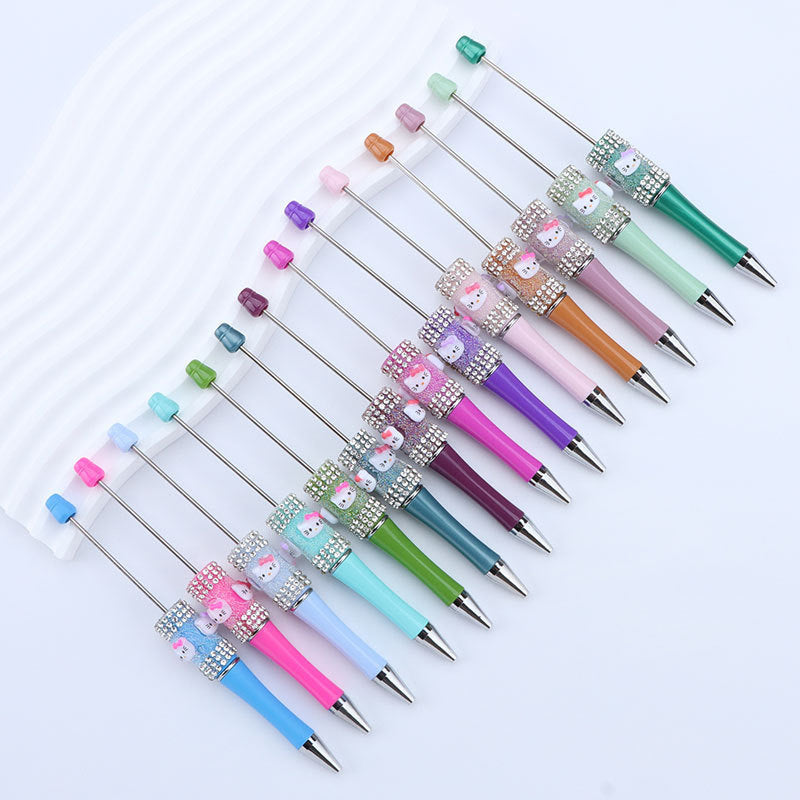 Gypsophila KT Cat Beaded Pen