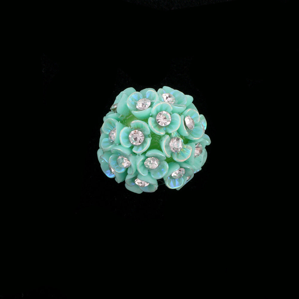 Flower Beads 10 Colors Lily Flower Three-Petal Flower Beads