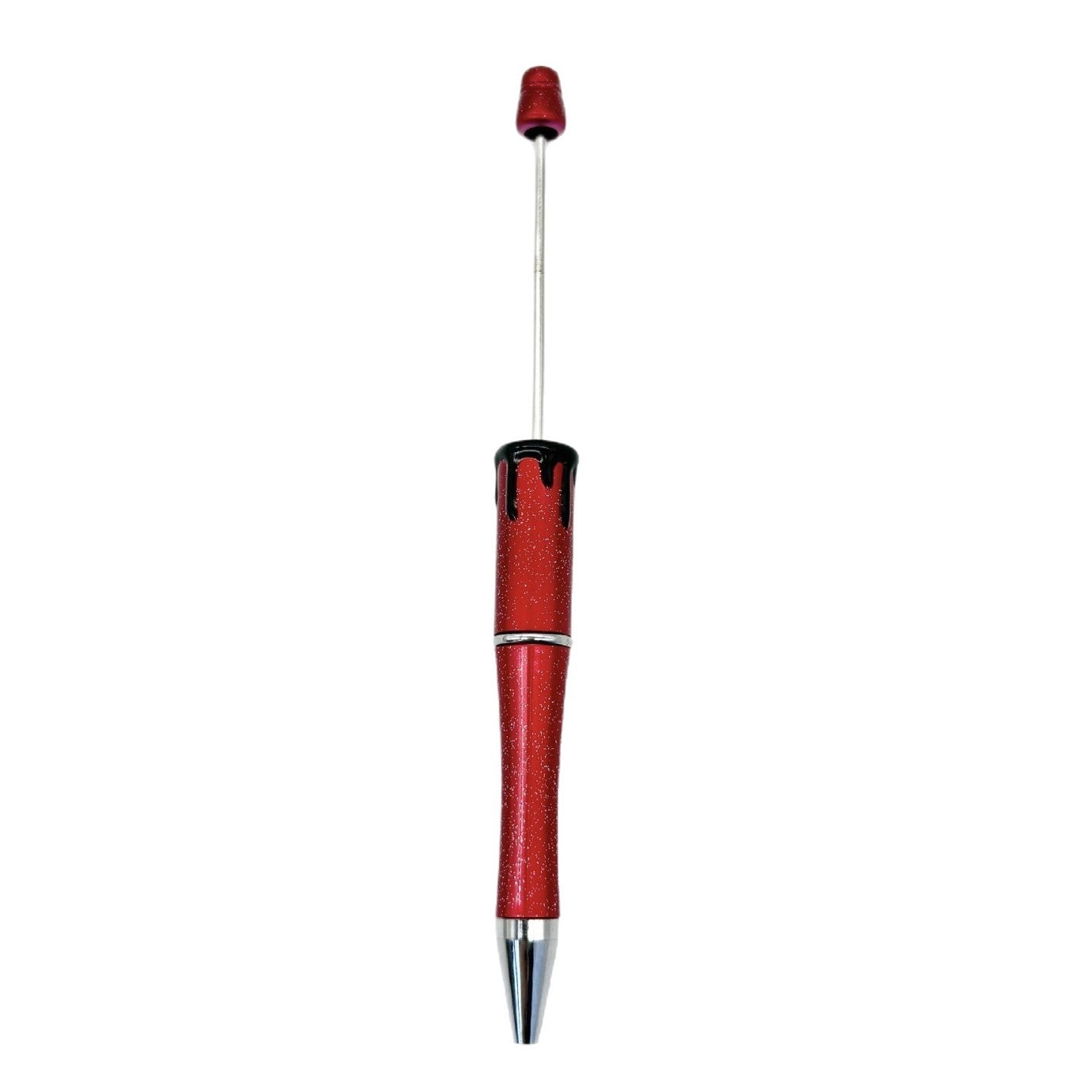 Blood Print Beaded Pen Fun Hand-painted Rotating Cute Pen