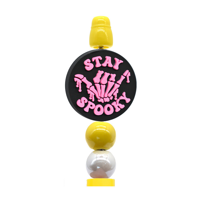 Halloween Cartoon Series Silicone Focus Beads Silicone Focus Beads