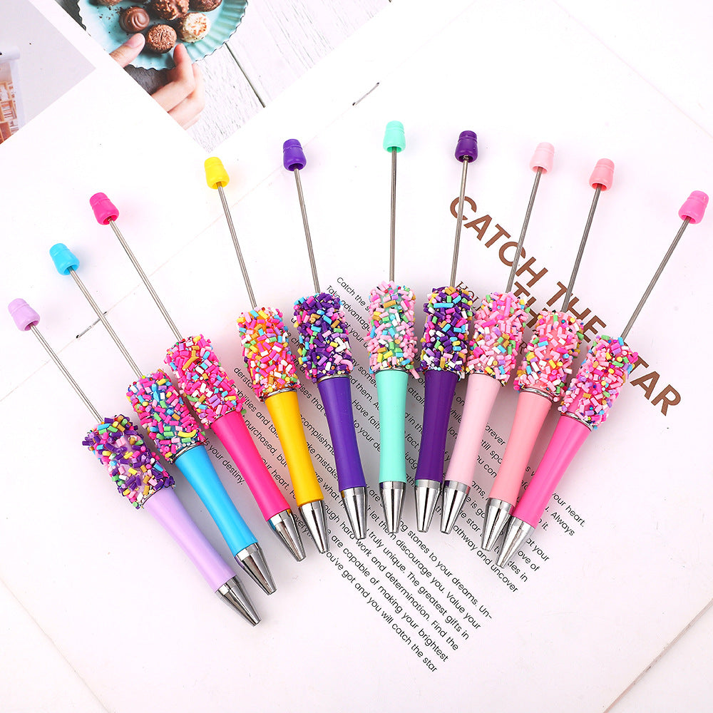 Rainbow Candy Beaded Pen