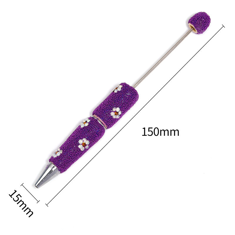 Daisy Full Diamond Beaded Pen