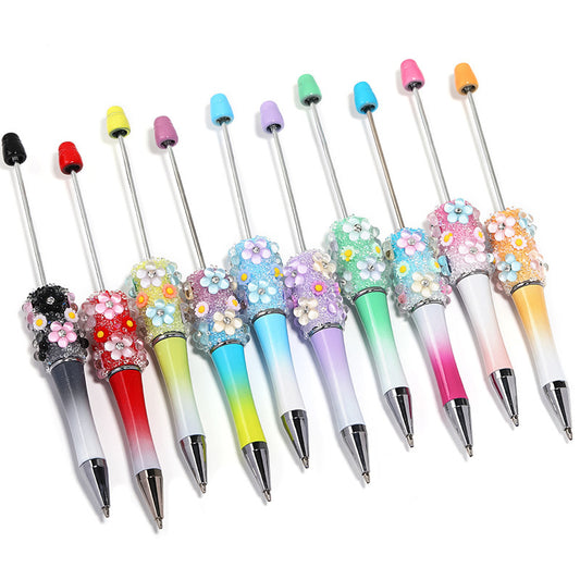 Flower Handmade DIY Beaded Pen