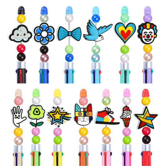 Colorful Series Silicone Focal Beads