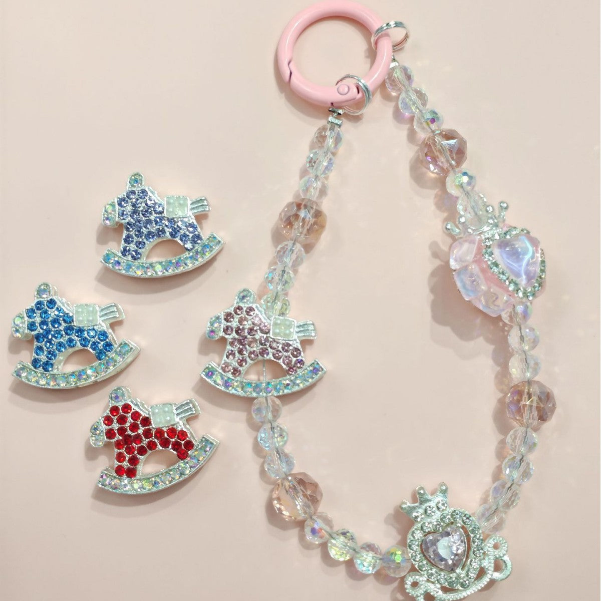 Double-Sided Alloy Little Rocking Horse