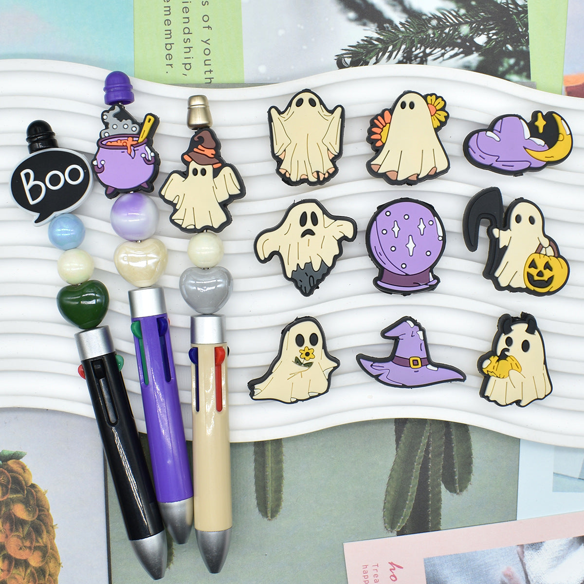 Halloween Series Silicone Focal Beads